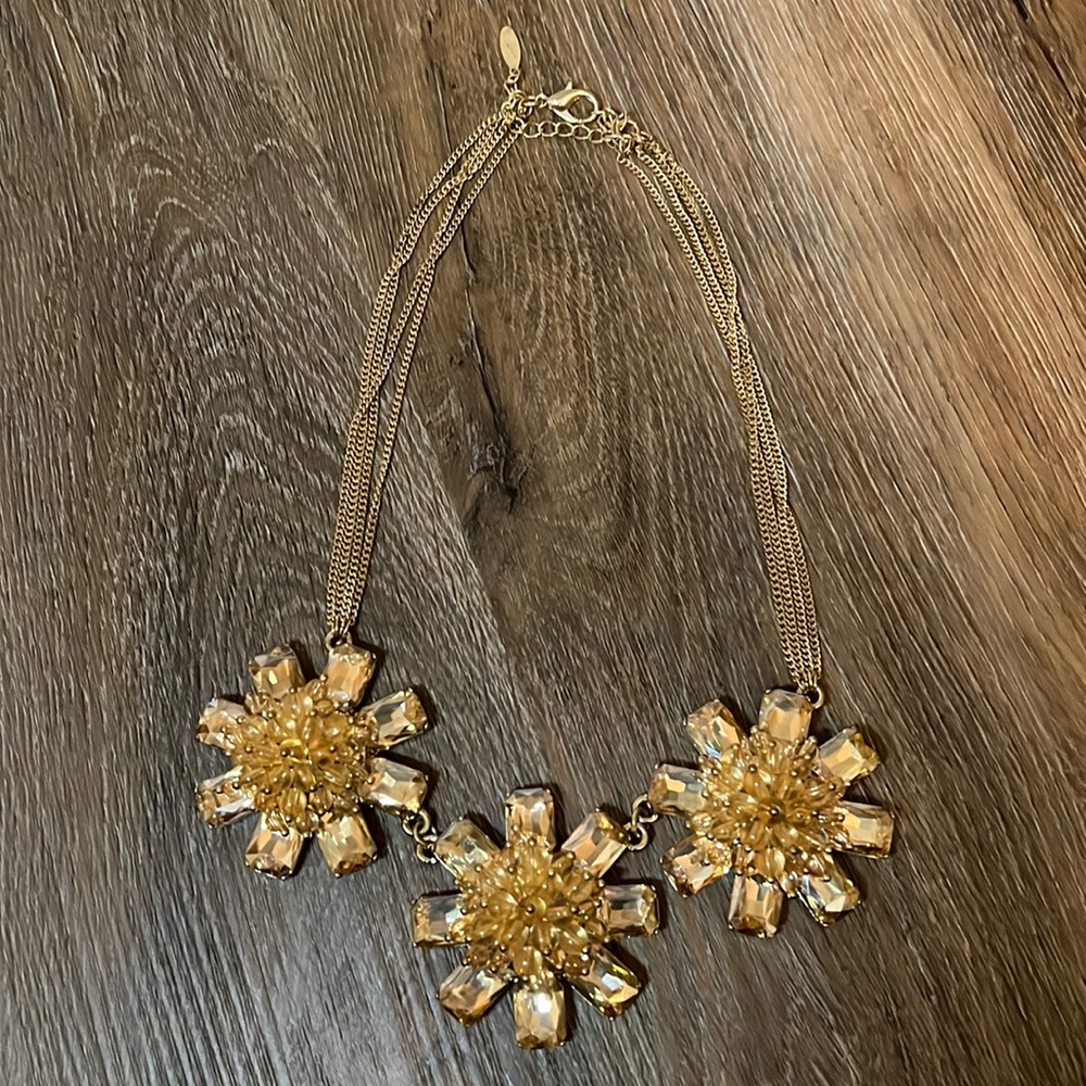 Tasha Flower Statement Necklace - image 1